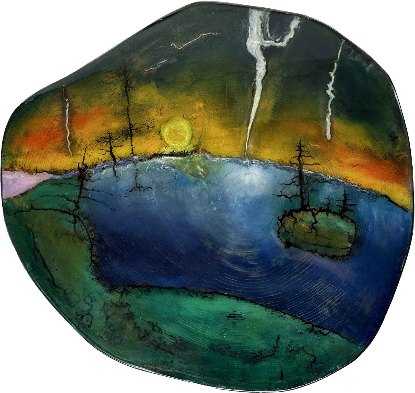 Wood/Epoxy Table-001