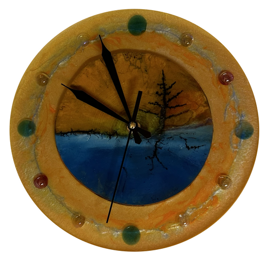 Clock -018, 10" dia.