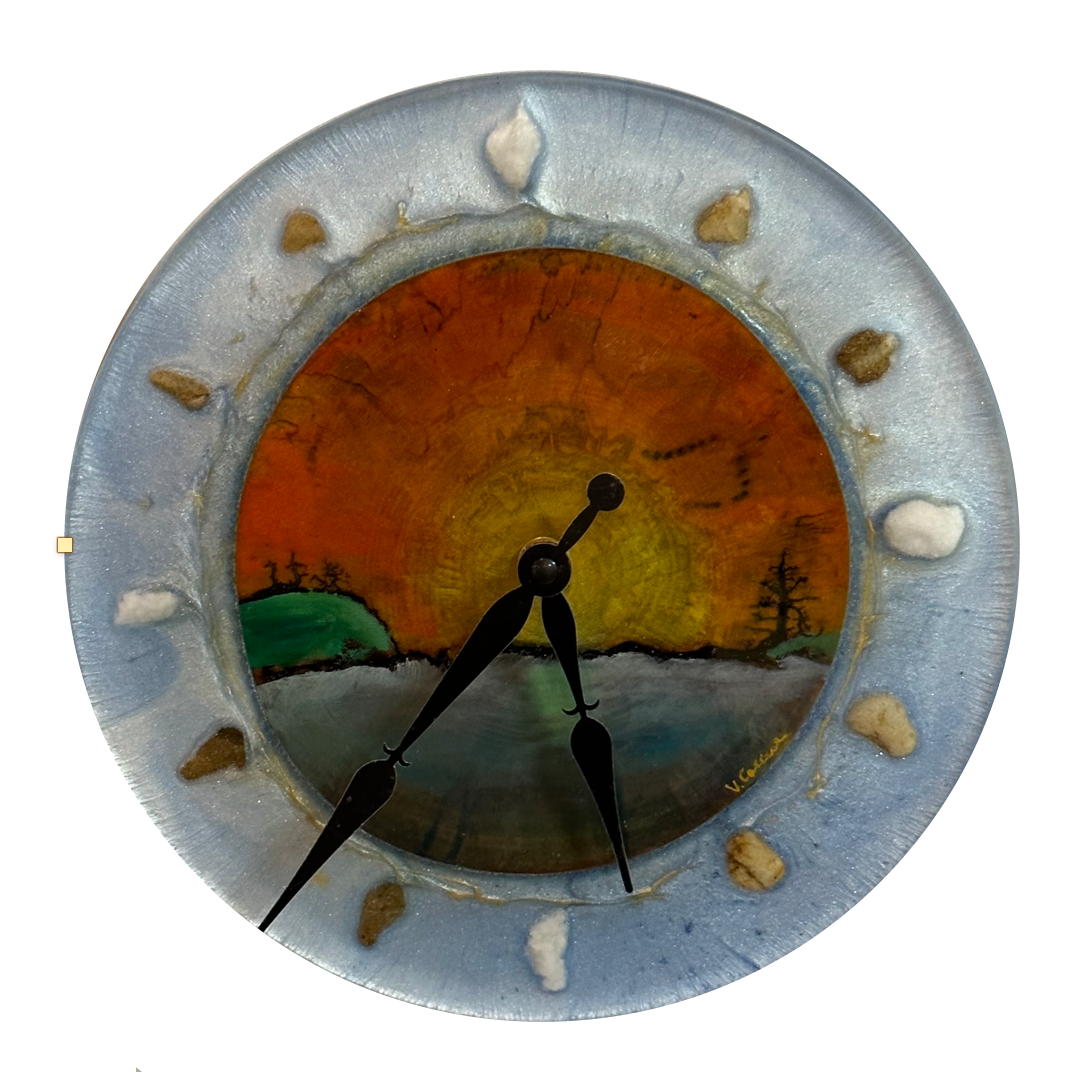 Clock -016, 10" dia.